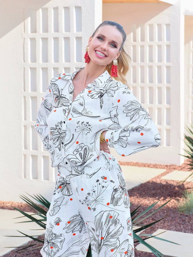 Ink Flower Print 2